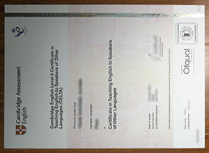 CELTA certificate