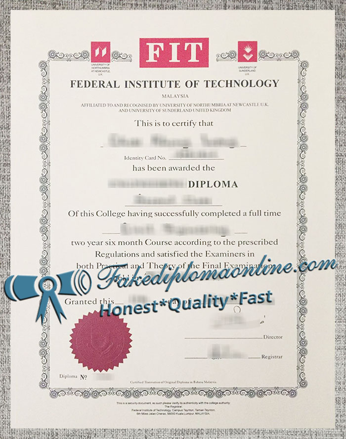 Federal Institute of Technology diploma