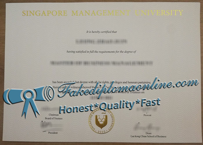 Singapore Management University degree