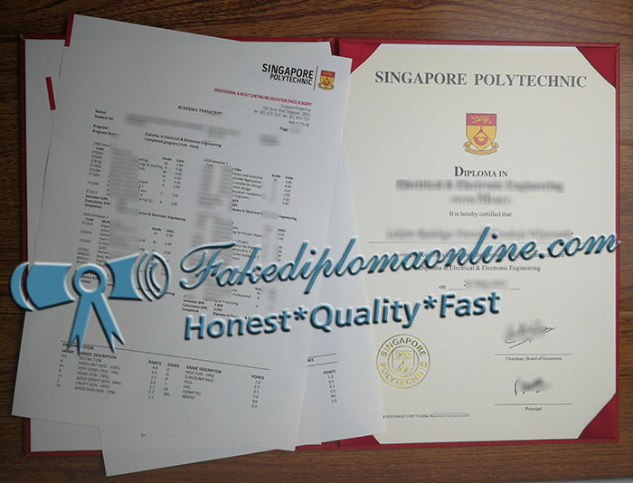 Singapore Polytechnic official transcript
