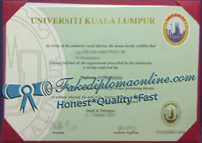 UniKL diploma