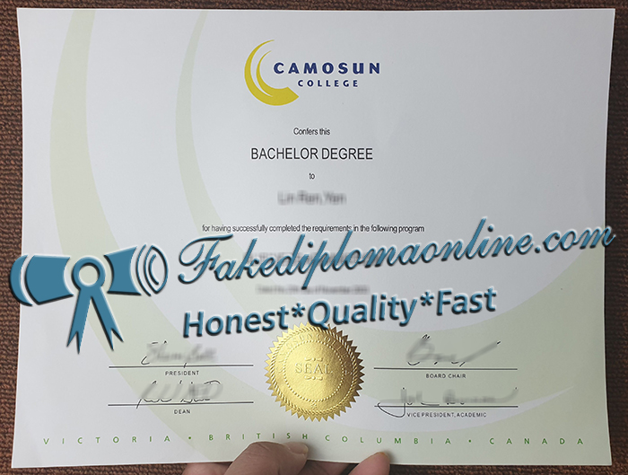 Camosun College degree