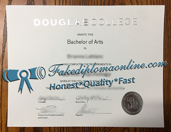 Douglas College degree