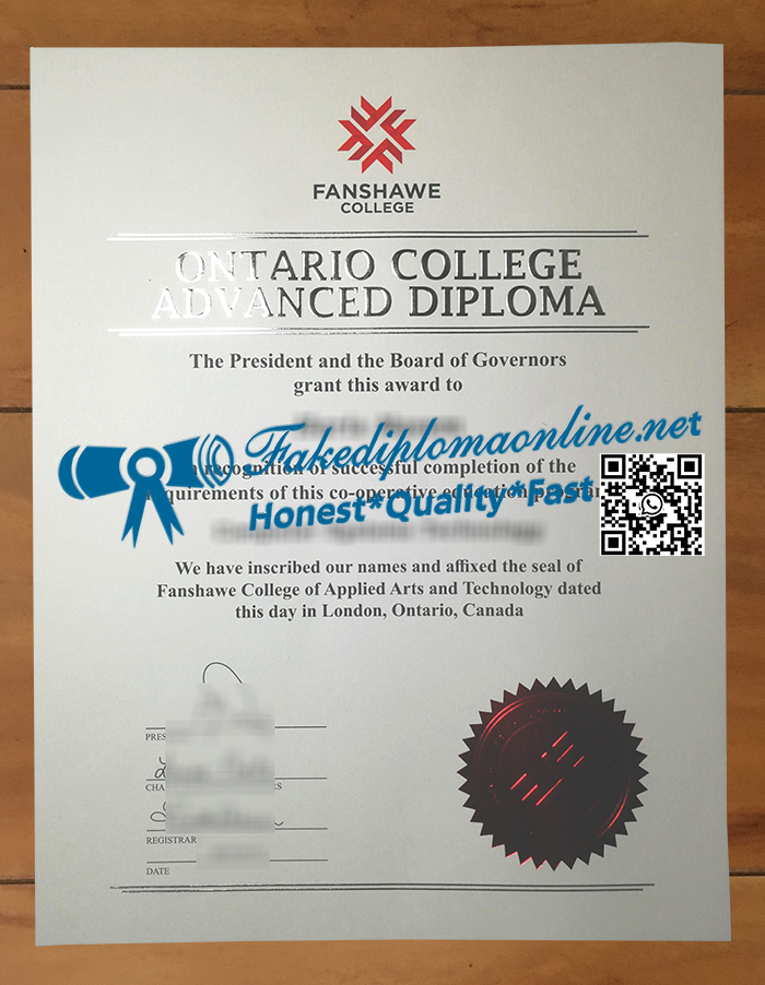 Fanshawe College diploma