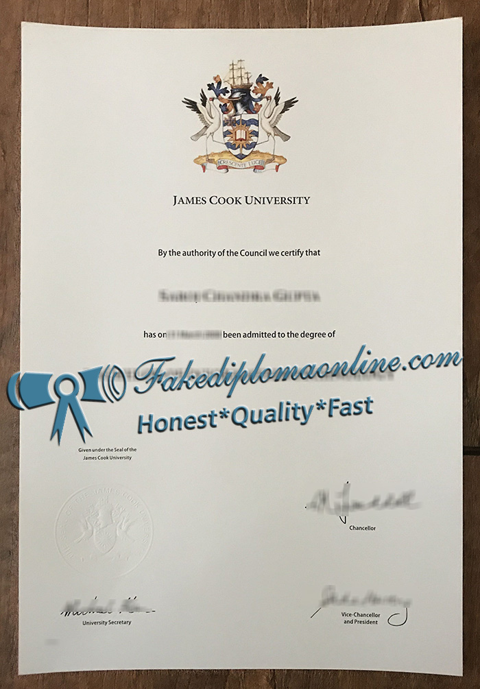 James Cook University degree