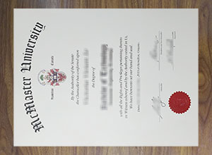 McMaster University diploma
