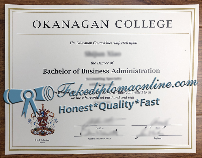 Okanagan College degree