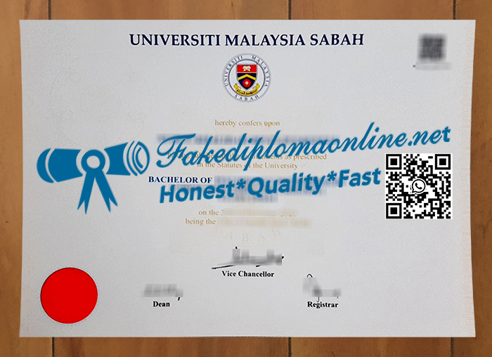 Universiti Malaysia Sabah degree
