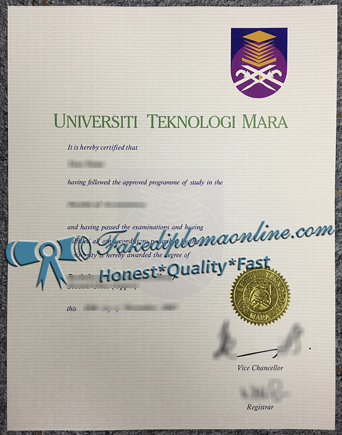 Universiti Teknologi MARA degree