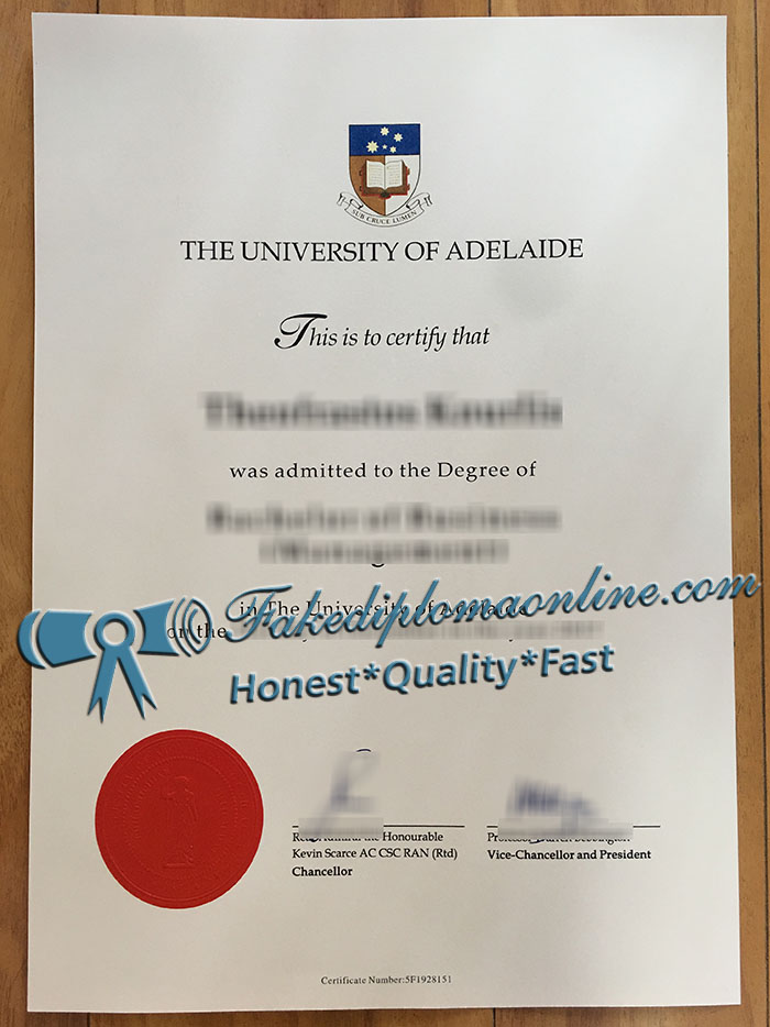 University of Adelaide degree