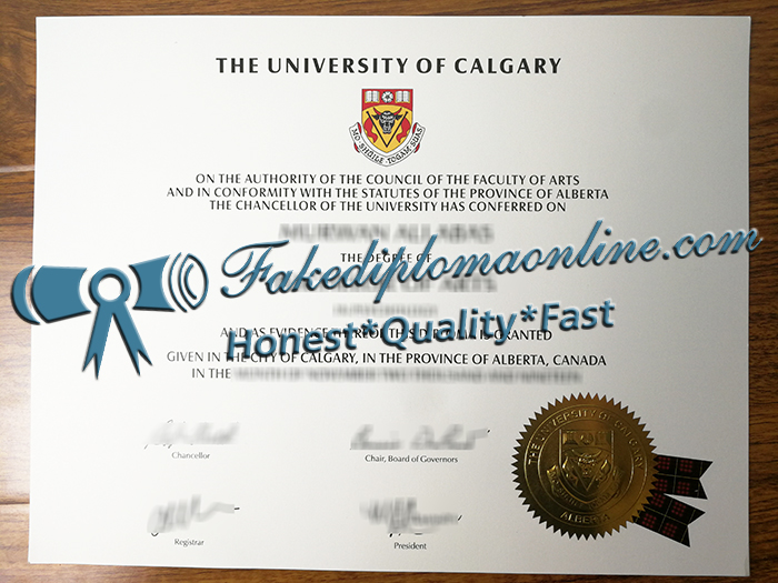 University of Calgary degree
