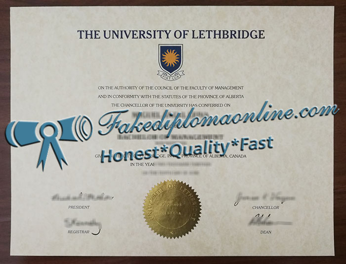 University of Lethbridge degree