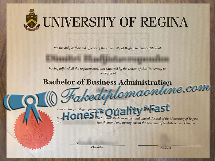 University of Regina degree