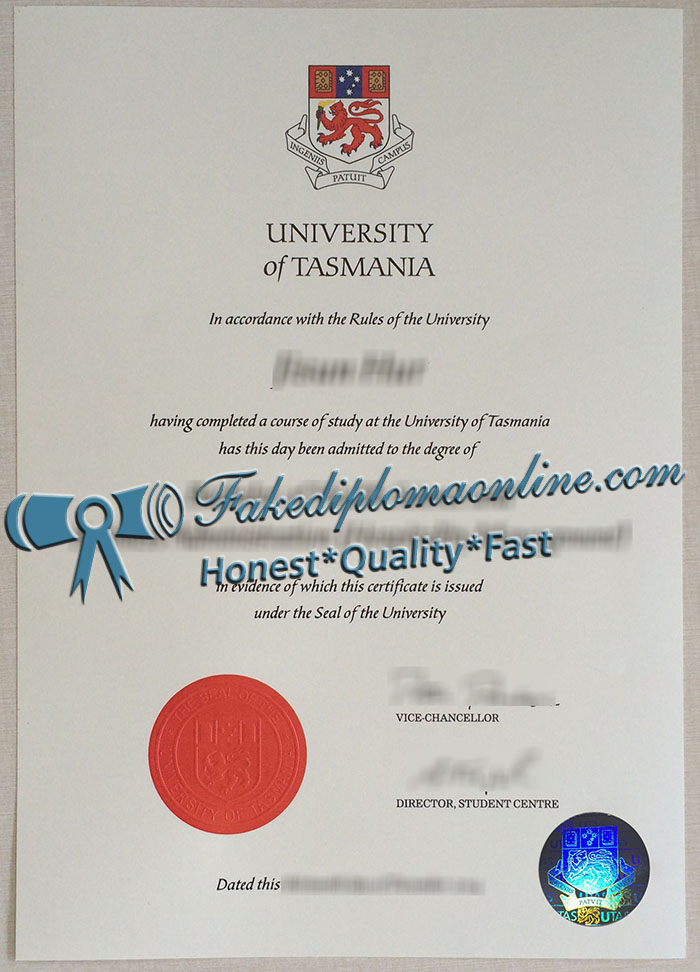University of Tasmania degree