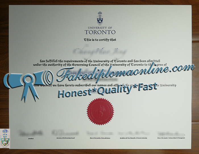 University of Toronto degree