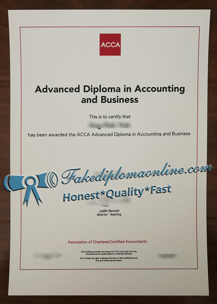 ACCA diploma