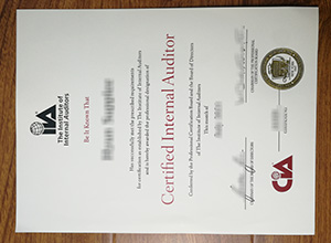 CIA certificate