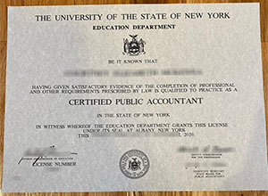 New York CPA license