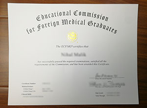 ECFMG certification