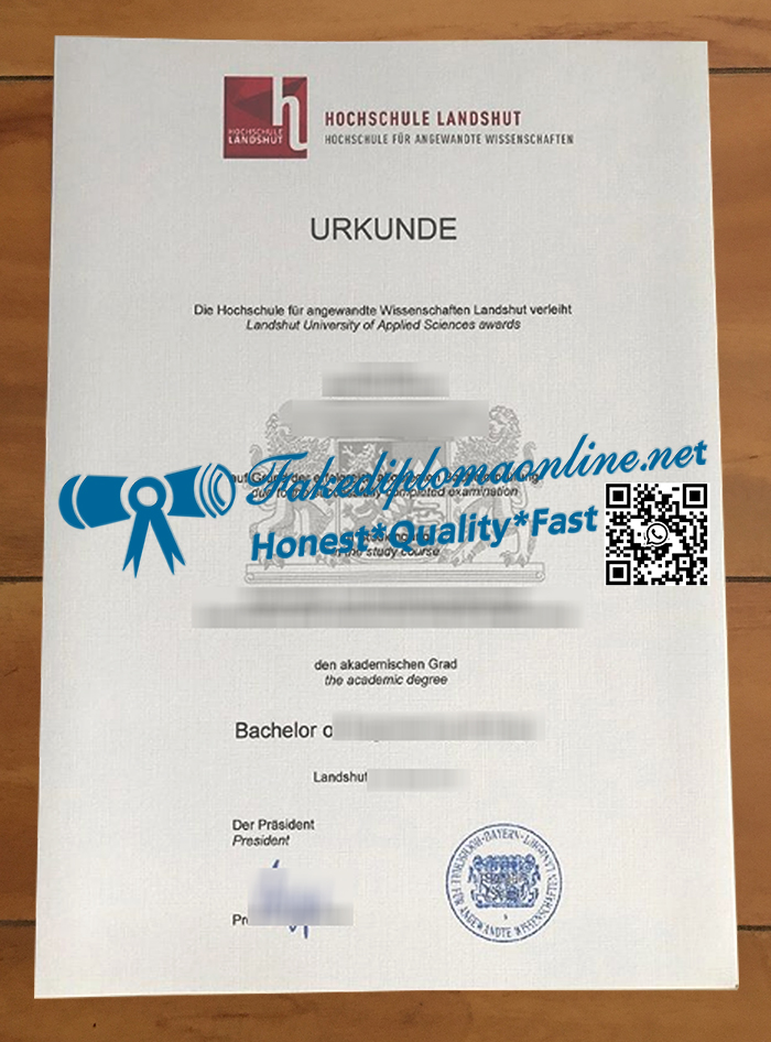 Fachhochschule Landshut urkunde