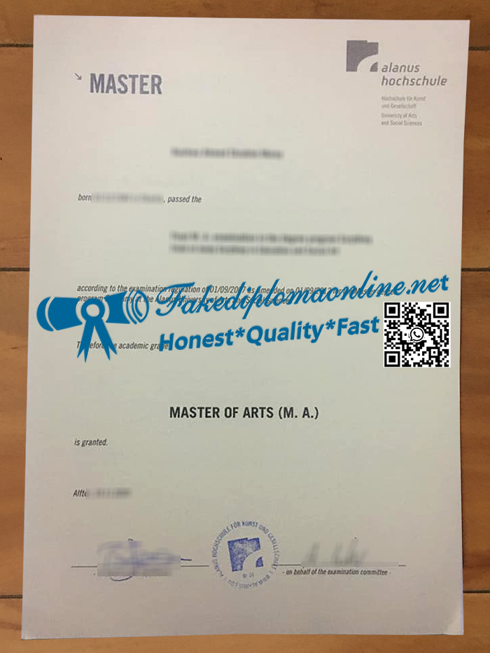 Hochschule für Kunst und Gesellschaft diploma