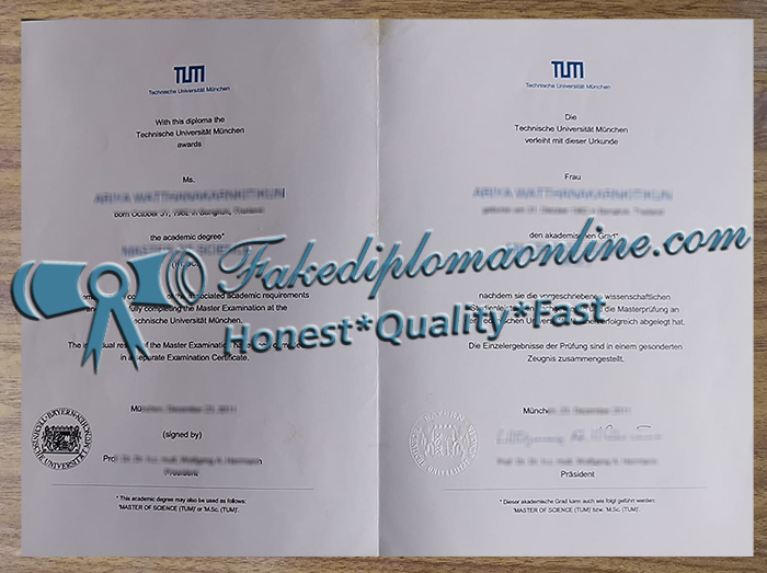 Technische Universität München degree
