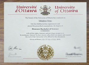 University of Ottawa degree