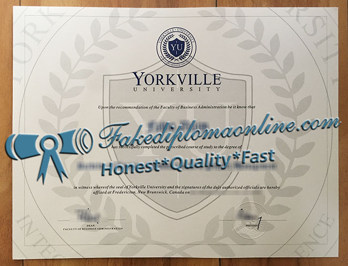 Yorkville University degree