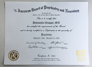 ABPN certificate