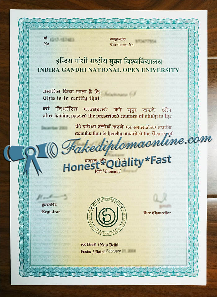 IGNOU diploma