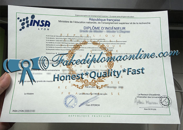 INSA Lyon diploma