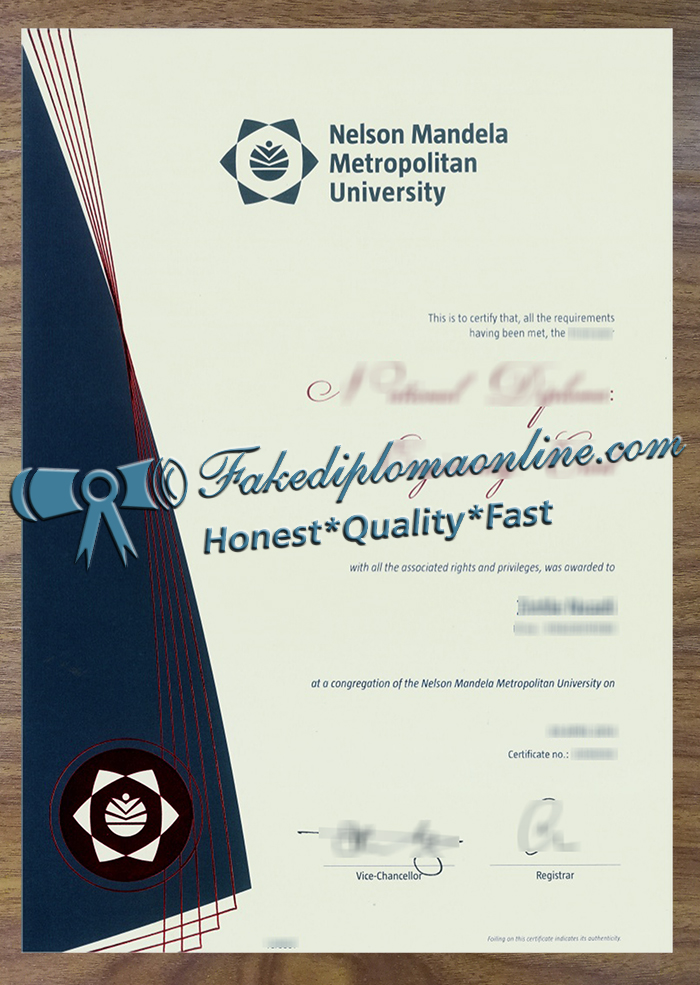 Nelson Mandela University degree