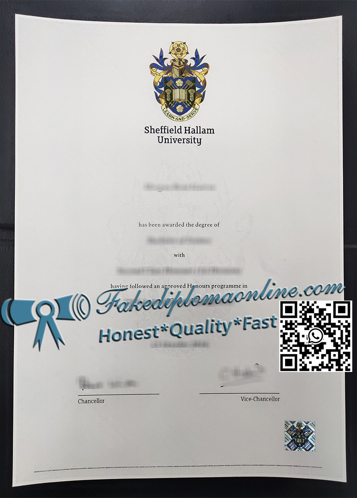 Sheffield Hallam University degree