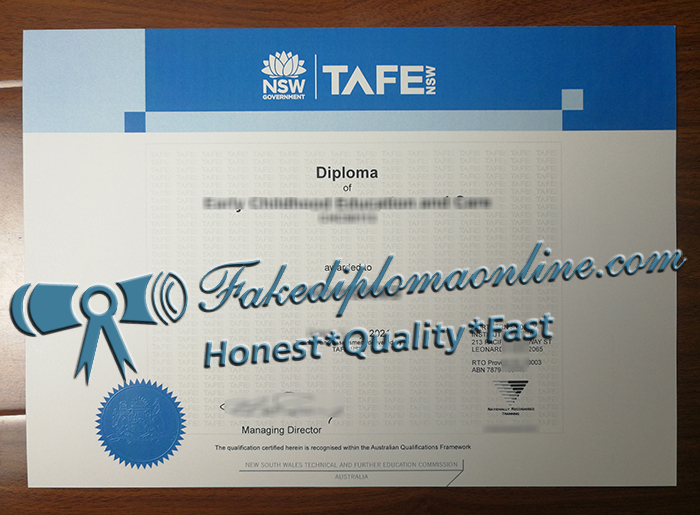 TAFE NSW diploma