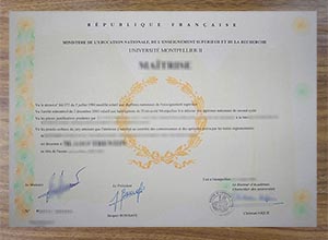 Université Montpellier-II licence