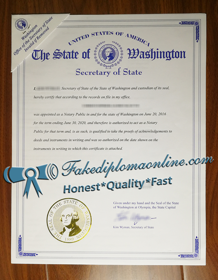 Washington Authentication