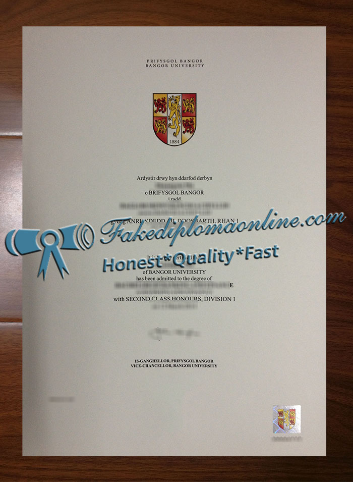 Bangor University diploma