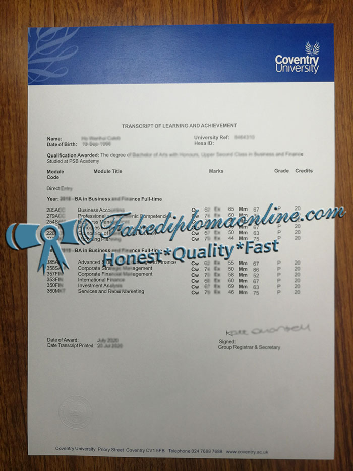 Coventry-University-transcript