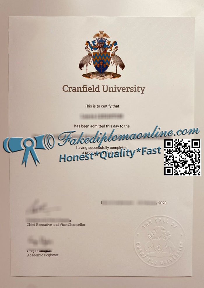 Cranfield University diploma