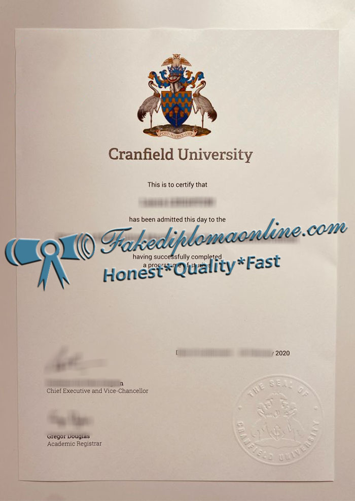 Cranfield University diploma
