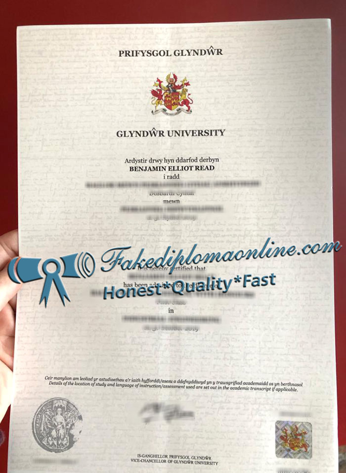 Glyndwr University diploma