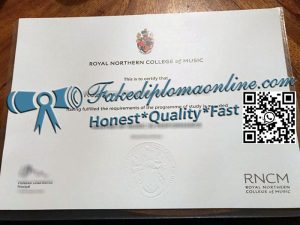 Royal Northern College of Music diploma