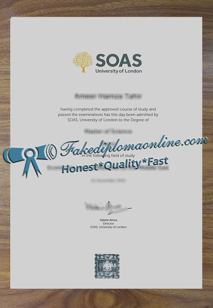 SOAS University of London degree