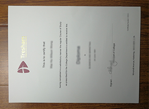 Tresham College diploma