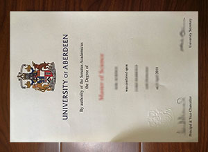 University of Aberdeen diploma