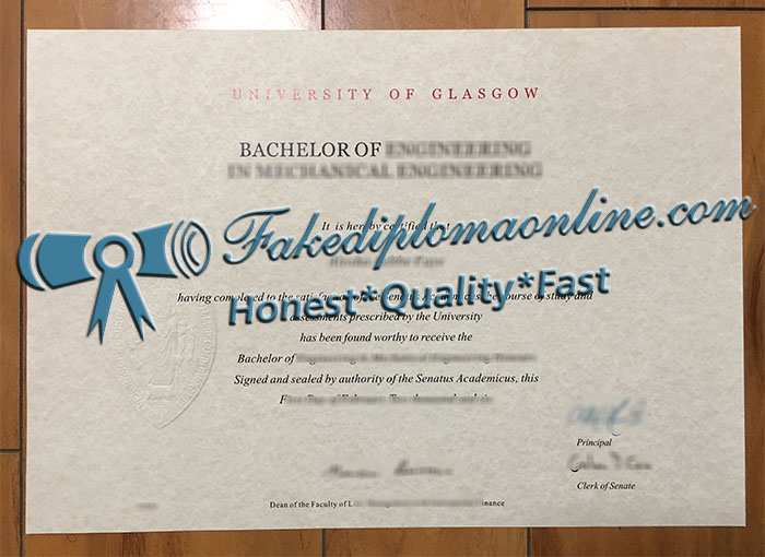 University of Glasgow diploma