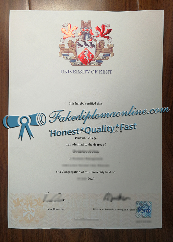 University of Kent degree