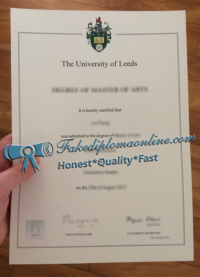 University of Leeds diploma