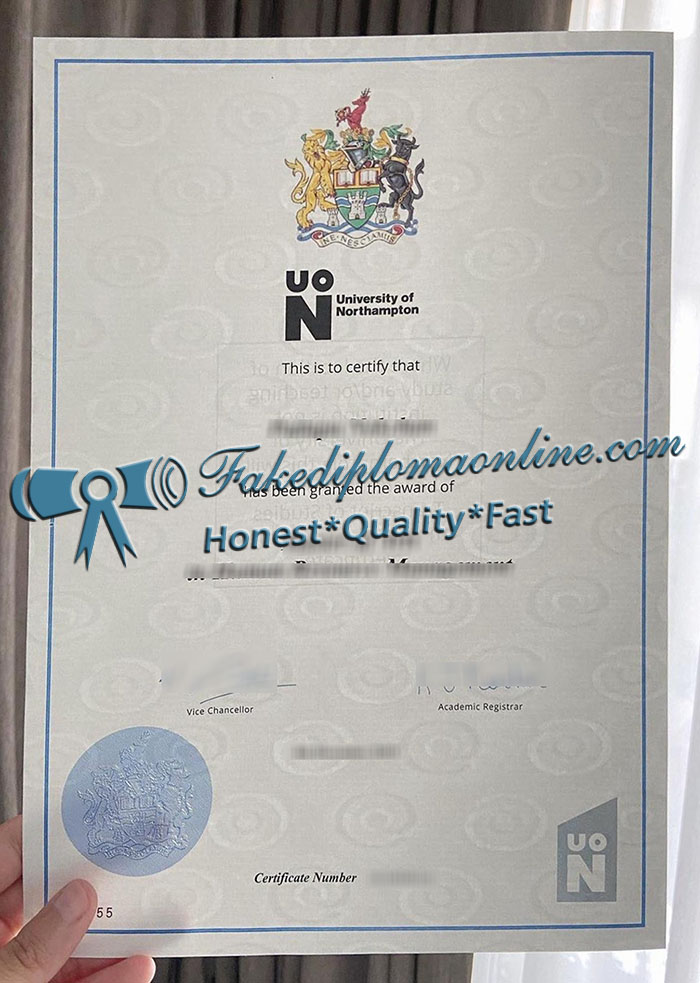 University of Northampton diploma