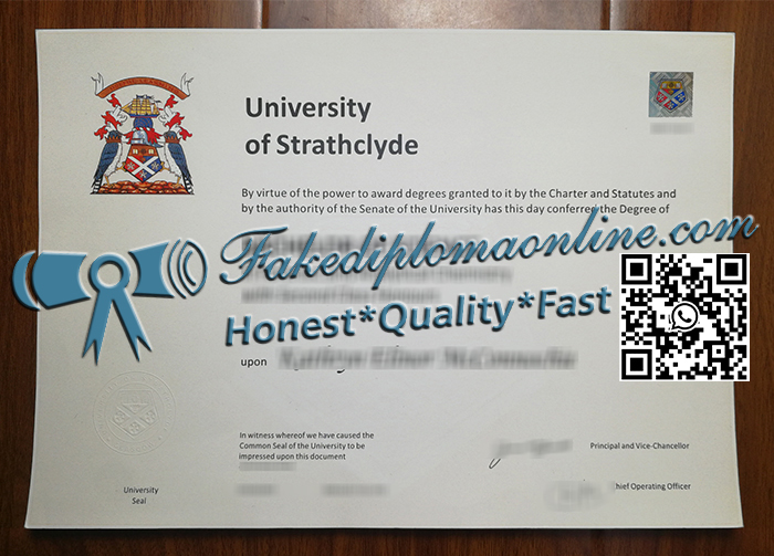 University of Strathclyde diploma